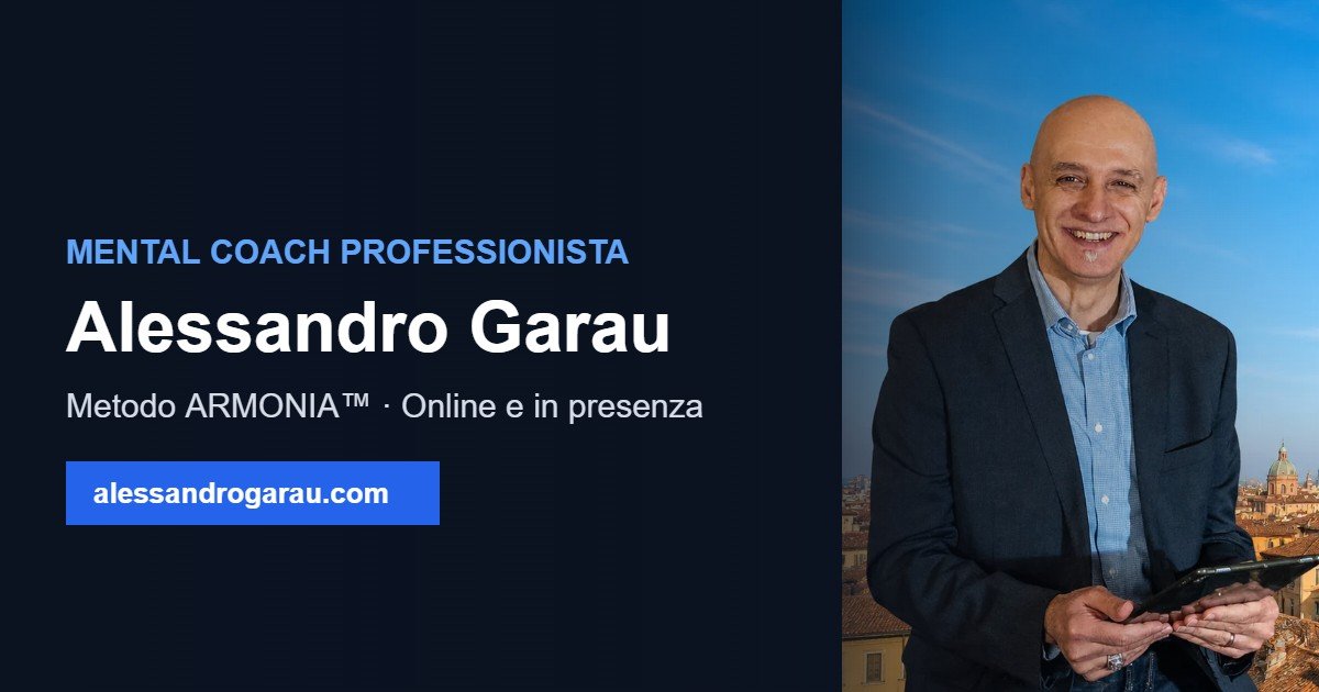 Alessandro Garau Mental Coach