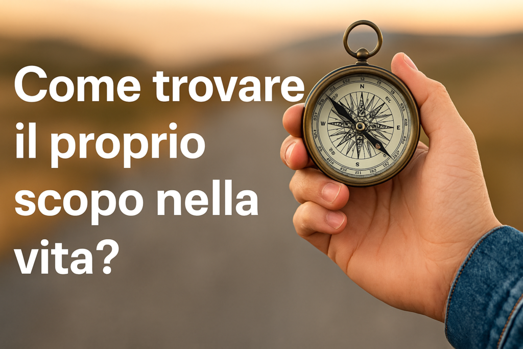 Come trovare il proprio scopo nella vita (anche se oggi ti senti perso)