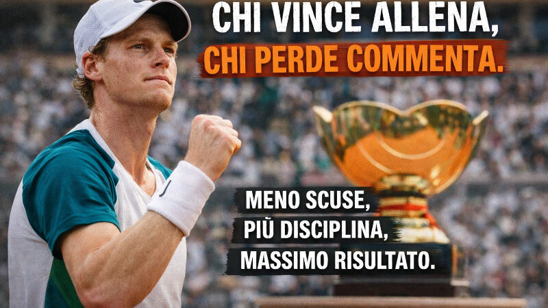 Potenziale personale: perché ti senti bloccato (e come sbloccarlo) impara da Jannik Sinner