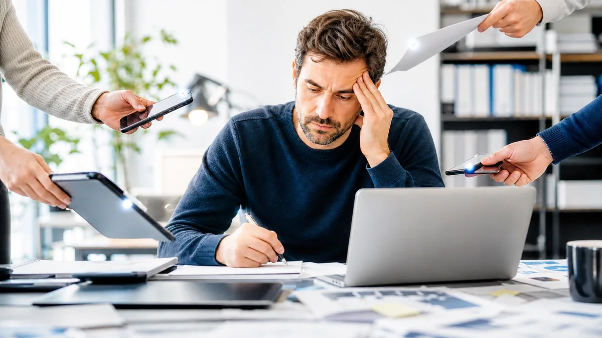 Lavoro frammentato: perché perdi qualità senza accorgertene
